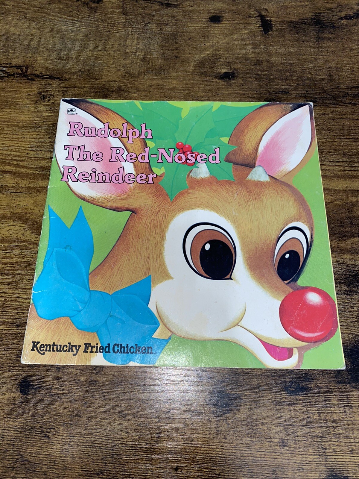 Vintage 1972 Rudolph The Red-Nosed Reindeer A Golden Book Paperback | eBay