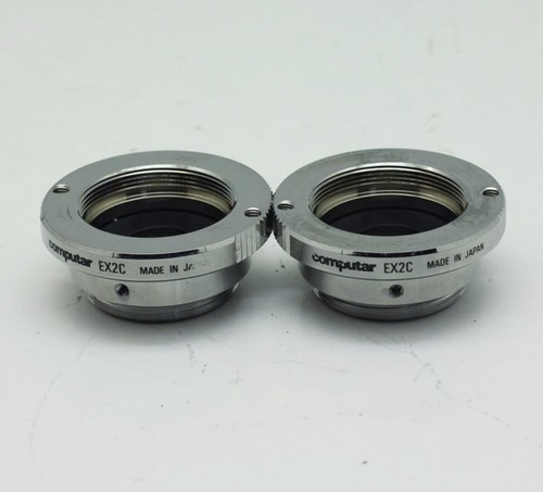 Pre-owned Computar EX2C 2X Focal Length Extender Lens for C-Mount Camera /SN3