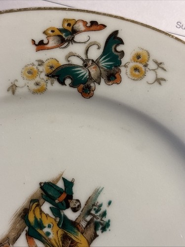 8 platos laterales/platos de té/platos de pan. Diseño japonés. Porcelana Chodau. - Imagen 7 de 10