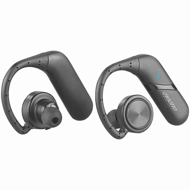 auvisio True Wireless In-Ear-Headset, Ohrbügel, Bluetooth 5, 15 Std. Spielzeit - Bild 2 von 4