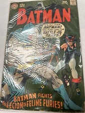 Batman #210: 1st App of the Feline Furies, DC Comics 1969 FN-