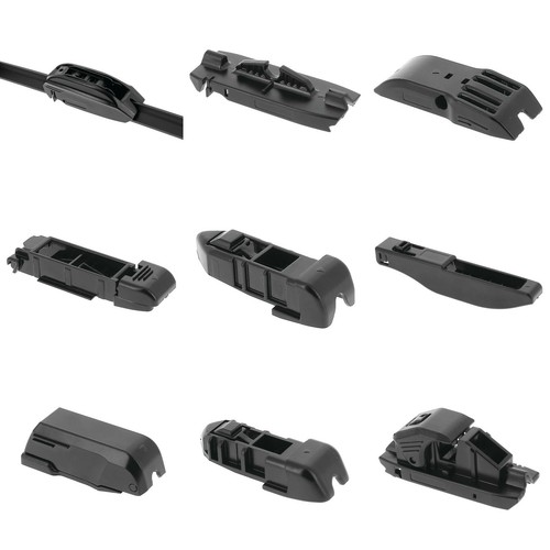 To Fit Alfa Romeo 159 & Brera Coupe Acqua Max Windscreen Wiper Blade Kit - PAIR - Picture 11 of 12