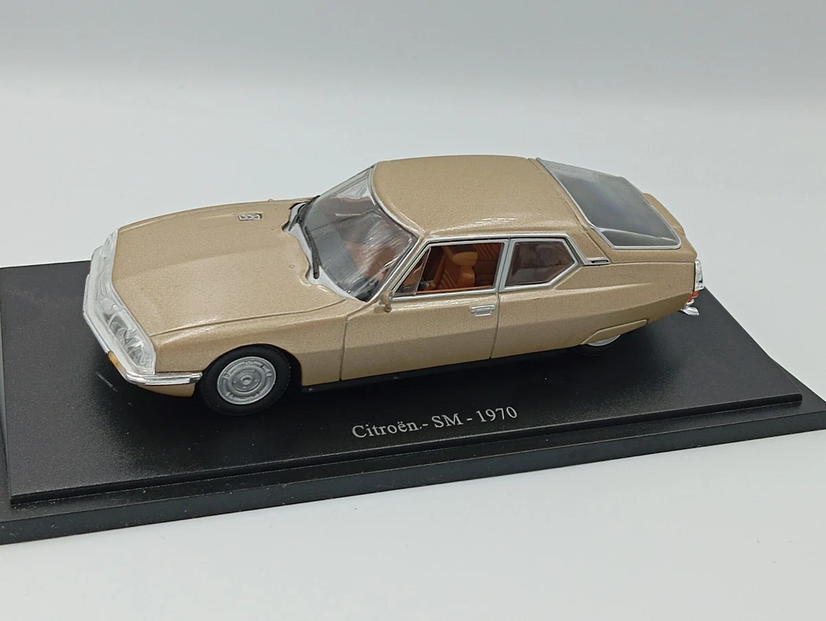 Jouet Citroën Maserati SM Ultra Rare - Jouets Mont Blanc - Friction Métal 16 Pouces (France)