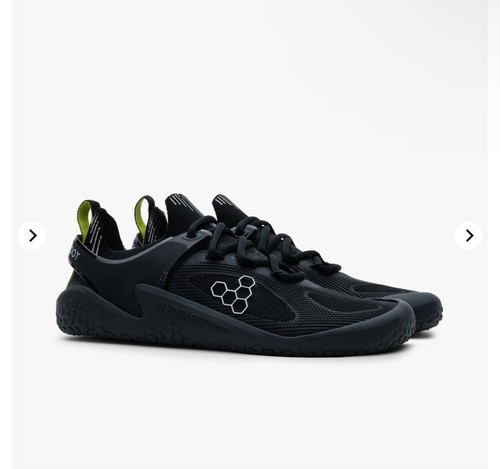 NEW Men's Vivobarefoot Motus Strength Training Shoes Size 11 US black sneaker - Picture 3 of 9