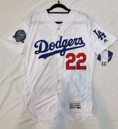 AUTHENTISCH MAJESTÄTISCH 48 XL CLAYTON KERSHAW LOS ANGELES DODGERS FLEX BASIS Trikot - Bild 3 von 4