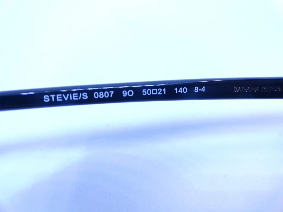 Gafas de sol BANANA REPUBLIC STEVIE/S 0807 9O negras 50/21 140 NUEVAS 100 % auténticas Foto 4 de 4