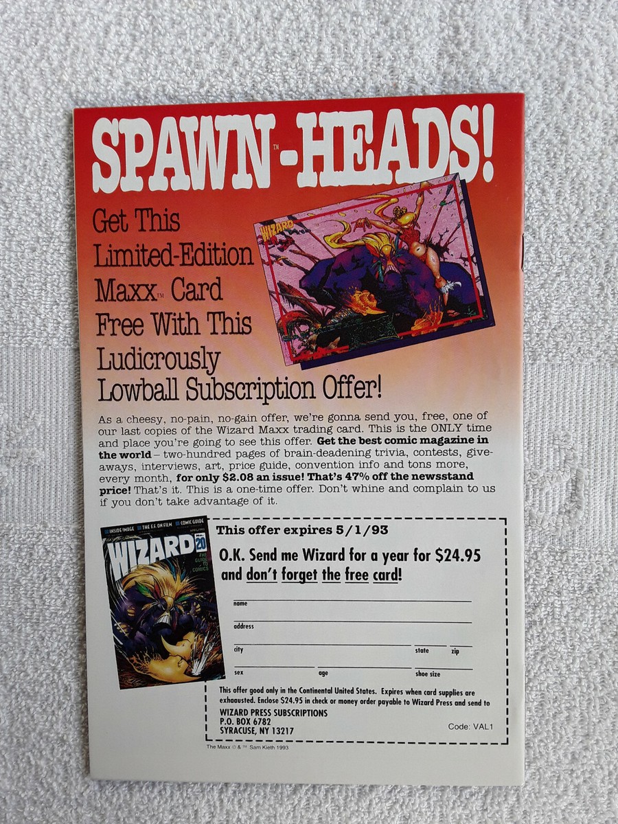 Spawn #8D (Mar 1993, Image) VF- 7.5 | eBay