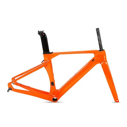 700*28C Carbon Fiber Road Bike Frameset Internal Routing Thru Axle 142*12mm - Picture 30 of 30