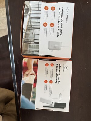 Alarm.com ADC-VDB780B Wireless Video Doorbell Wi-Fi 1080p  