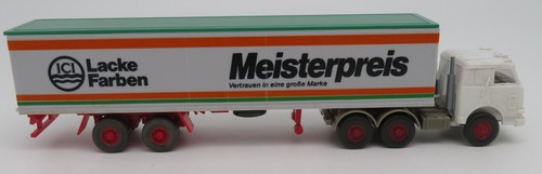 Wiking Ho 1/87 Truck Mack US Truck + Mid Trailer Meisterpreis Ducolux No Box - Picture 3 of 7
