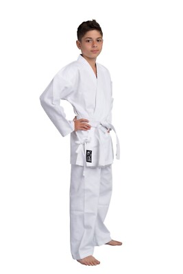 Phönix Karate Anzug weiß STANDARD. 100% Baumwolle. 110-200cm. Karateanzug, SV