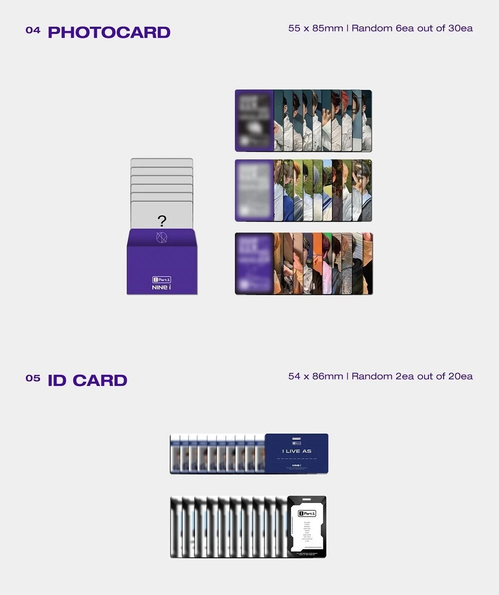 NINE.i NINEI - 2nd Mini Album I Part.1 | eBay