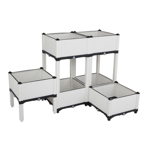 2PCS / 4PCS / 6PCS Planting Vegetable Plant Flower Herb Garden Bed Planter Box - Picture 9 of 18