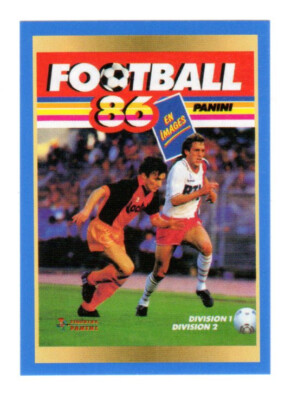 STICKER PANINI FOOT 1985 DIVISION 2 CAEN # 366 RECUP REMOVED
