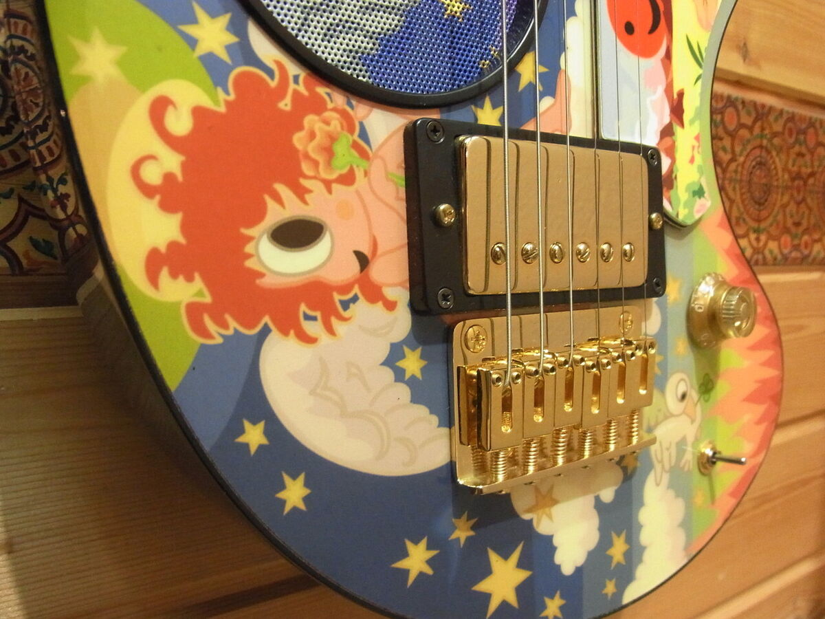 Fernandes ZO-3 Art Rock Sunshine Love Used Electric Guitar Fernandes ZO-3 Art Rock Sunshine Love Used Electric Guitar