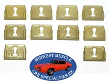 75-79 NOS Ford Lincoln Mercury Body Side Belt Molding Moulding Trim Clips 10pc U