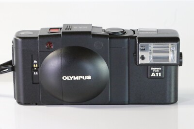 ꧁ 極美品！　OLYMPUS/オリンパス　XA2 ＋ A11 ꧂ OLYMPUS XA2 D.ZUIKO 35mm f3.5 A11 Electronic Flash Compact Film