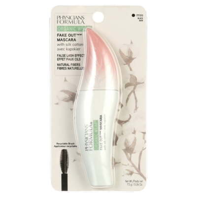Physicians Formula Organic Wear Fake Out Mascara, 1711313 Black