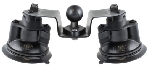 RAM Pivoting Dual Suction Cup X-Grip Mount for iPad Mini, Other 7"-8" Tablets - Picture 2 of 9