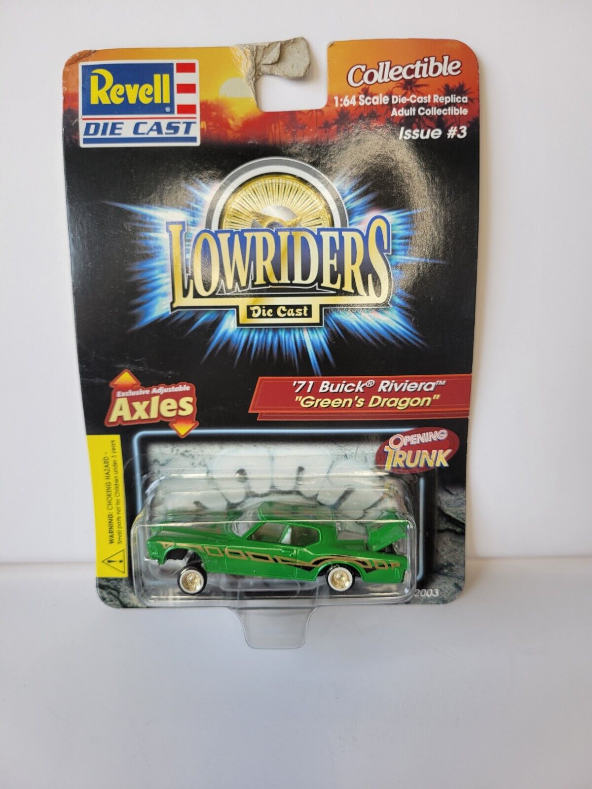 Revell Lowriders '71 Buick Riviera "Green's Dragon" Issue #3