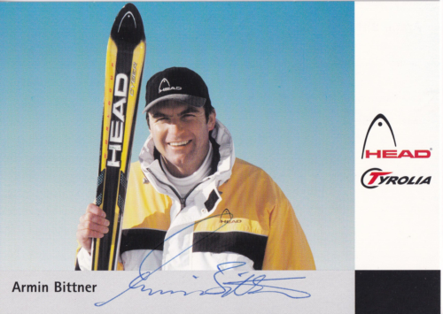 Autógrafo - Armin Bittner (esquí alpino) - Imagen 1 de 1