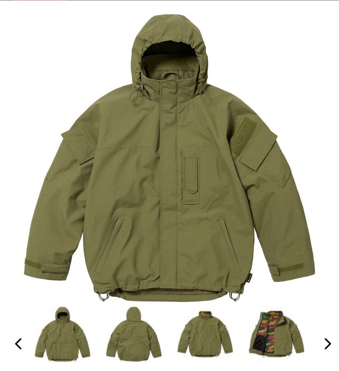 XL- Supreme 2-In-1 Gore Tex Polartec Liner Jacket-Gore Tex XL- Supreme 2-In-1 Gore Tex Polartec Liner Jacket-Gore Tex