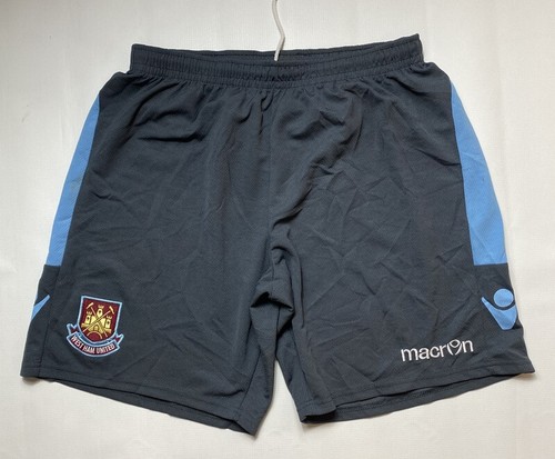 HAMMERS West Ham United grey shorts UMBRO  WHU adult SIZE L - Picture 1 of 10