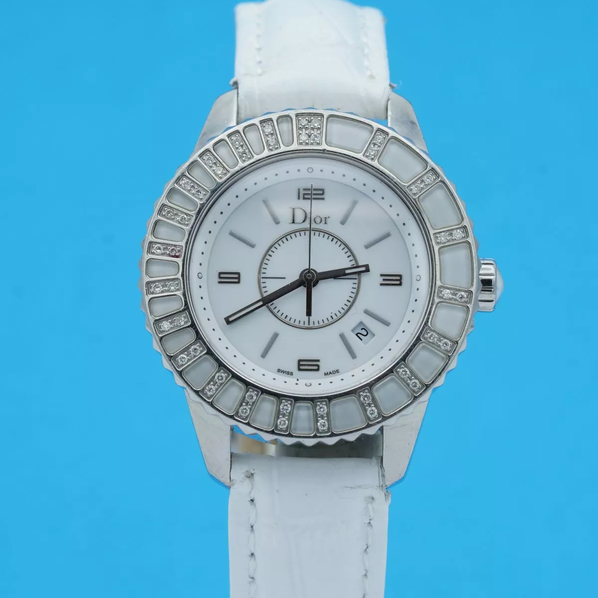 Montre femme Christian Dior Christal 32 mm acier CD113112