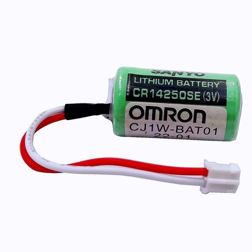 2 Pack) 3V 1000mAh CJ1W-BAT01 li-ion Battery for PLC CP1H CP1L CR14250SE-R