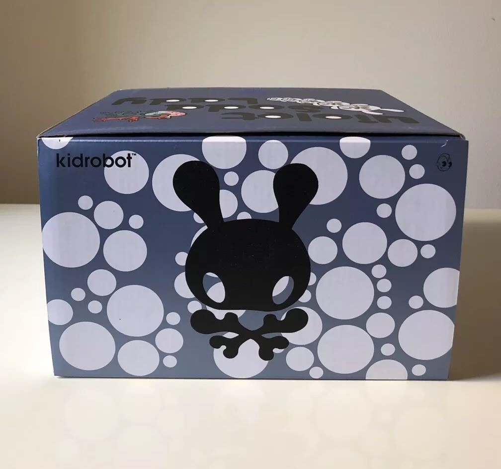 Kidrobot Junko Mizuno Violet Soda Lady 8” Dunny Designer Art