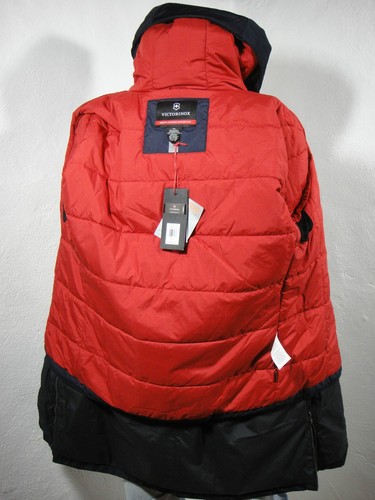 VICTORINOX Swiss Army 3N1 Military M51 Hooded Parka Removable Liner Navy size S - Picture 12 of 12