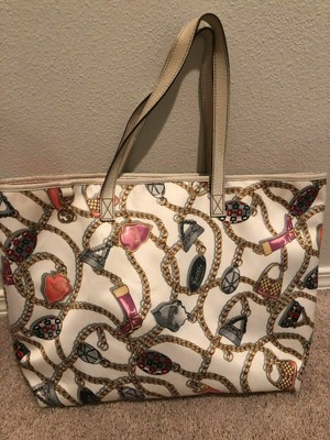 chain print bag