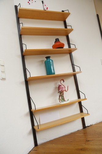 195x82 Cadovius Royal System Wall Shelf Cado Oak MODULAR SYSTEM - Picture 2 of 8