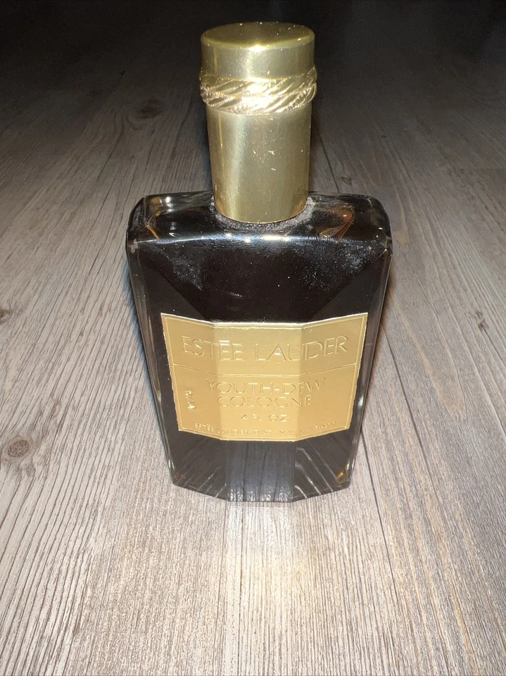 Botella Salpicadura Colonia Vintage Estee Lauder Original Youth-Dew 4 OZ Perfume Raro Foto 3 de 3