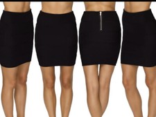 **START OWN ONLINE FASHION BUSINESS ** WOMENS BODYCON STRETCH ZIP BACK