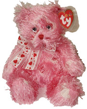 Ty Punkies  LIL' HUGZ Pink Bear (9 Inch) NEW MWMTs Plush Stuffed Animal Toy