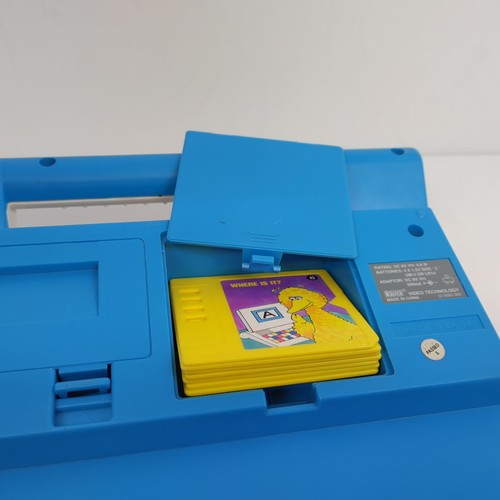 Vintage VTech Sesame Street Super Animated Talking Computer w/7 Disks Tested - Picture 11 of 16