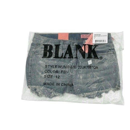 BLANKNYC Girls THe Mini Astor Blue Cut Off Denim Short Size 12 NWT - Picture 9 of 12