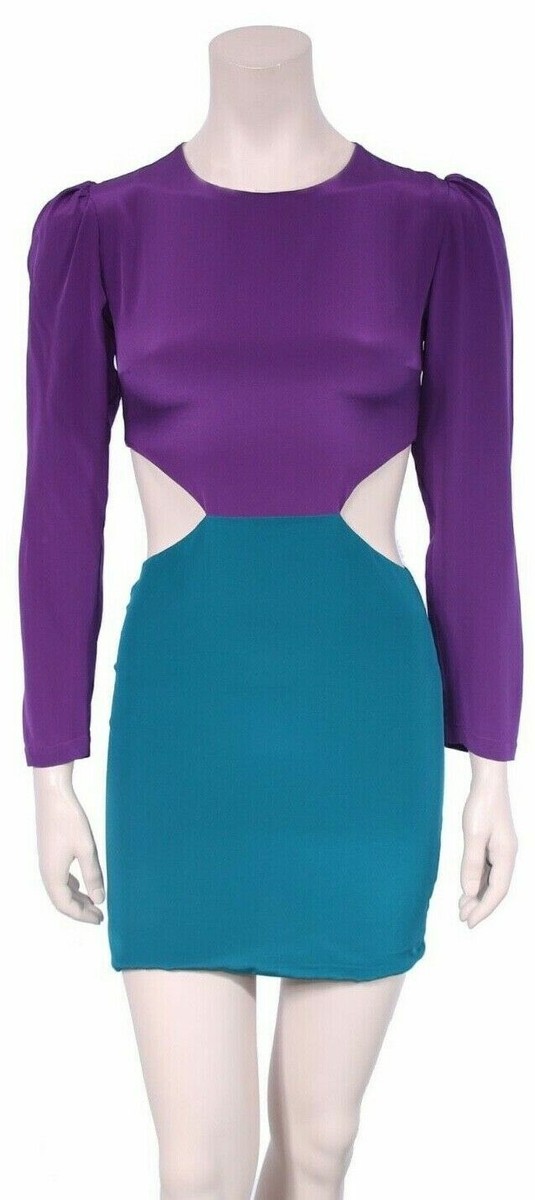 naven cut out dress Naven: 2 tone cut out dress