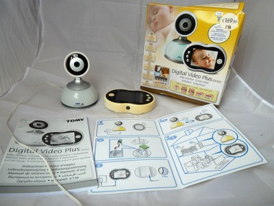 tomy digital video plus baby monitor