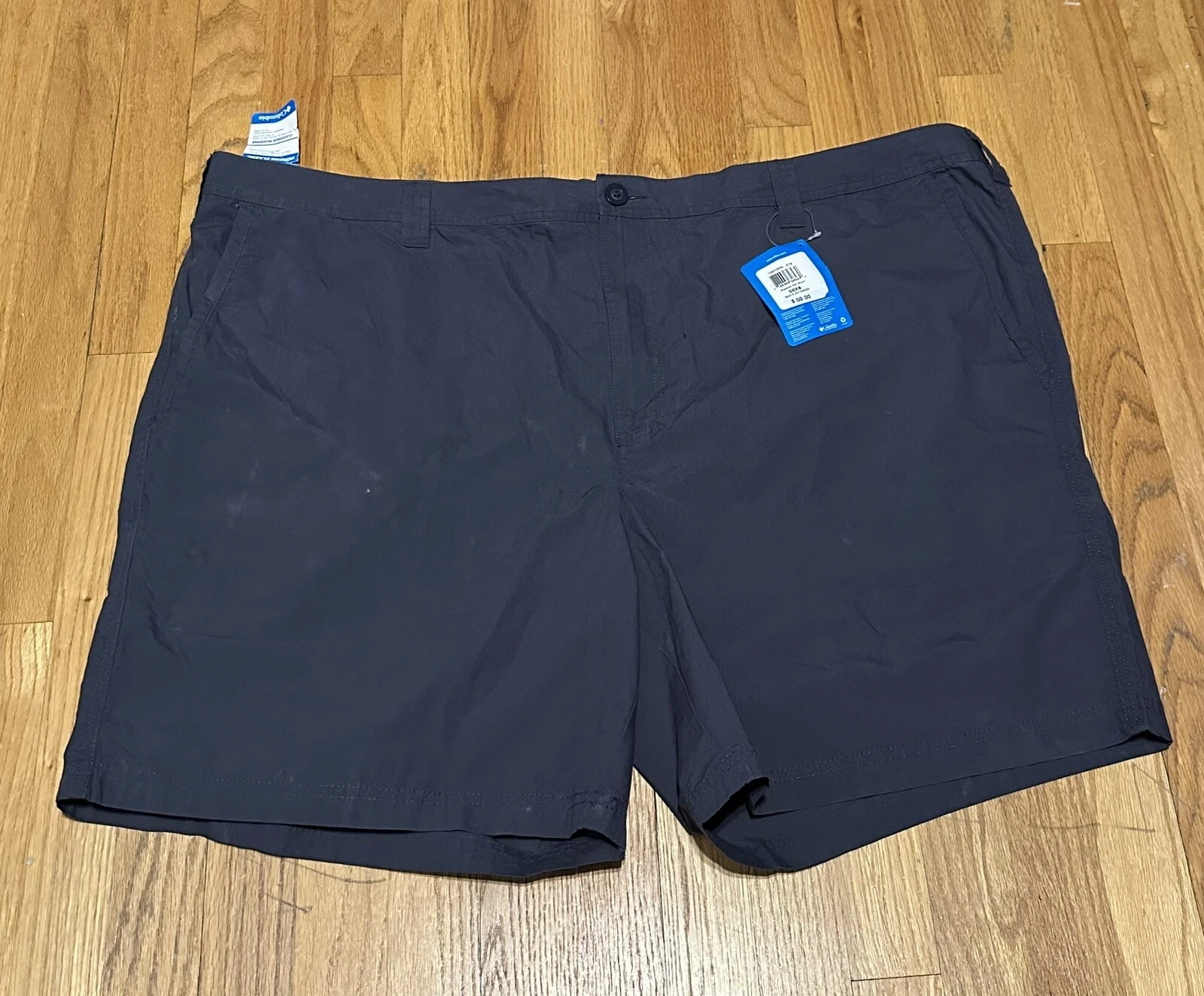 Columbia Sportswear Blue Washed Out Shorts, Men’s Big & Tall Size 52x8 - NWT $50