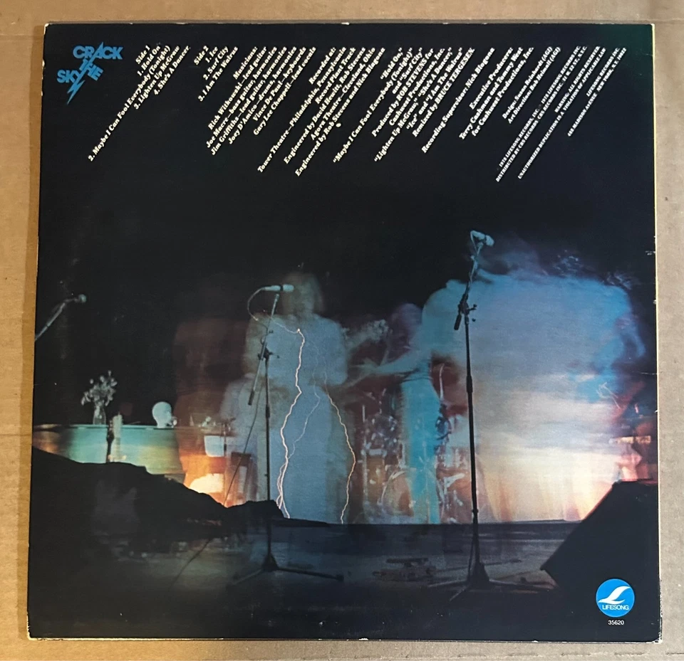 LP:   CRACK THE SKY - Live Sky - Image 2 of 3