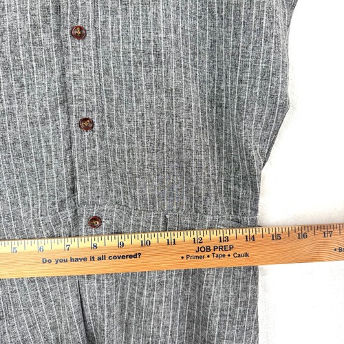 Mono Pantalones de Una Pieza Manga Corta Cuello Banda Rayas Romperjack Para Hombre S Gris - Imagen 8 de 9