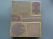 HERO ARTS RUBBER STAMPS LL048 DESIGNER BACKGROUNDS NEW STAMP SET