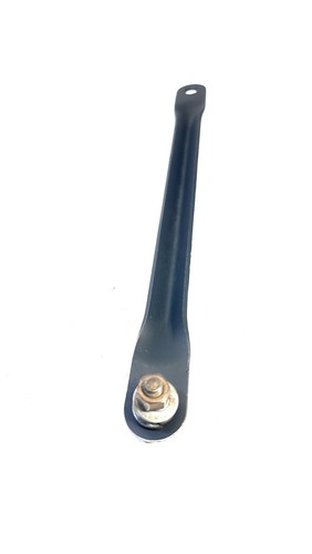 1981 Honda CR80R OEM RR. BRAKE STOPPER ARM + HARDWARE, 43431-169-000 - Picture 3 of 4