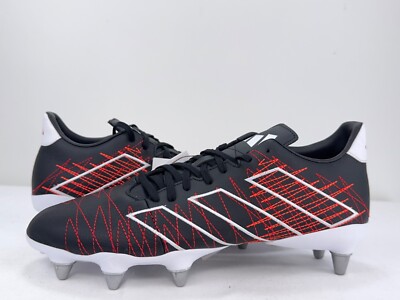 Adidas Kakari Elite SG Herren Rugbyschuhe UK Größe 9,5, schwarz, neu