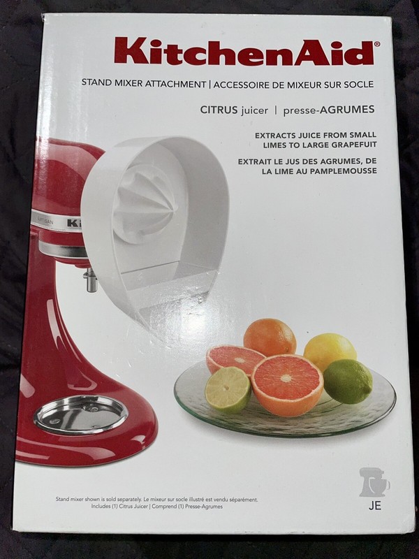 BNIB Kitchen Aid Stand Mixer Citrus Juicer Attachment