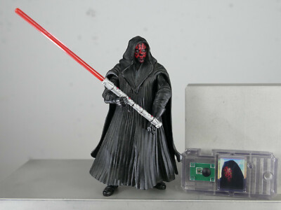 T1967 STAR WARS EPISODE 1 DARTH MAUL TATOOINE THE PHANTOM MENACE 100% COMPLETE