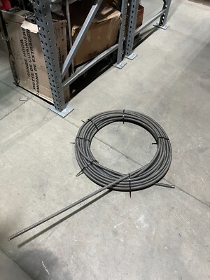 Flexible Shaft 0.766 Inch Diameter 100 Feet Long Silver | eBay