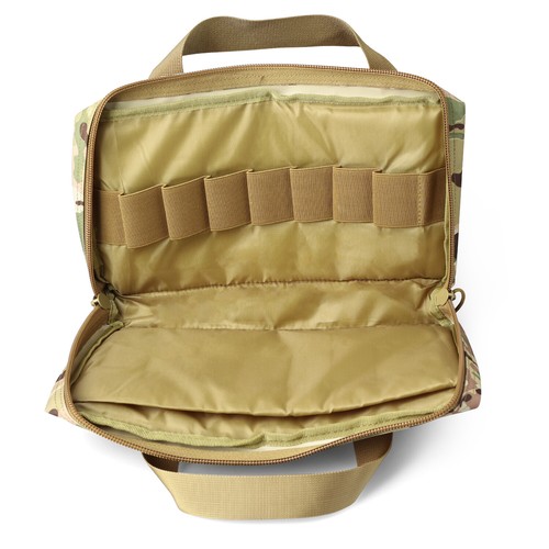 Tactical Pistol Case Handgun Bag Hunting Shooting Range Gun Magazine Carry Pouch - Picture 6 of 60